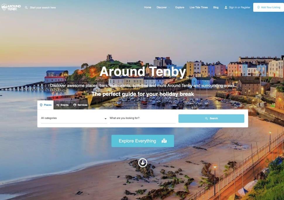 Ship Cottage Tenby Beach 50M Exterior foto